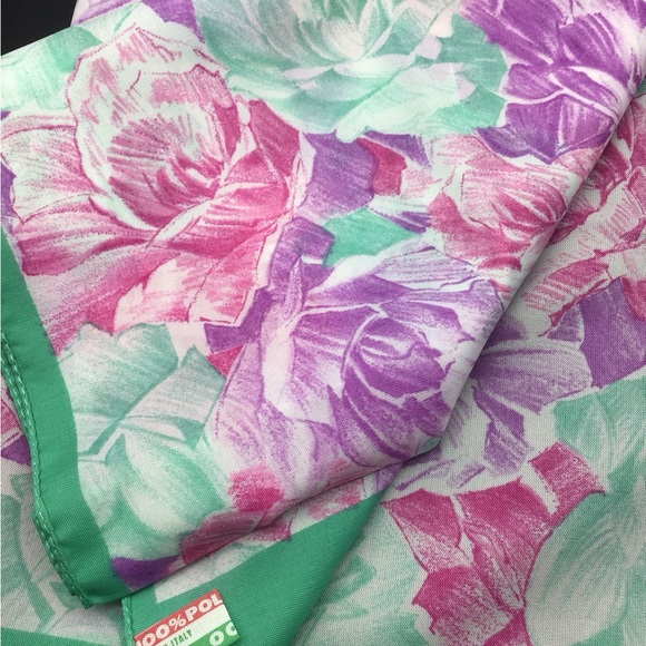 Vintage Ladies Scarves. Made in Italy - Picture 4 of 5